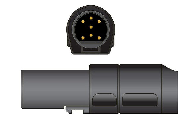 CAS Med Compatible Direct-Connect ECG Cable