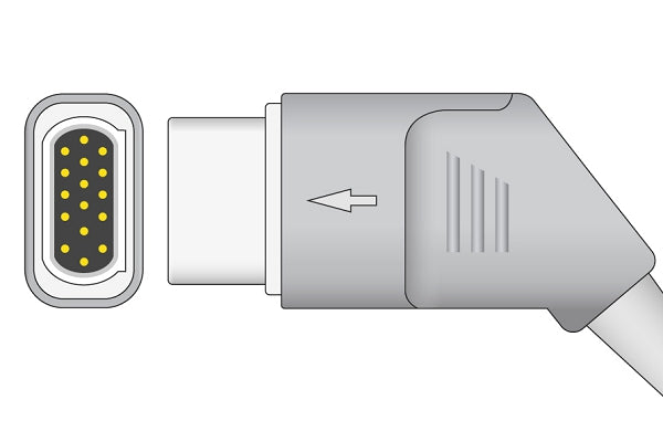 Draeger Compatible ECG Trunk Cable